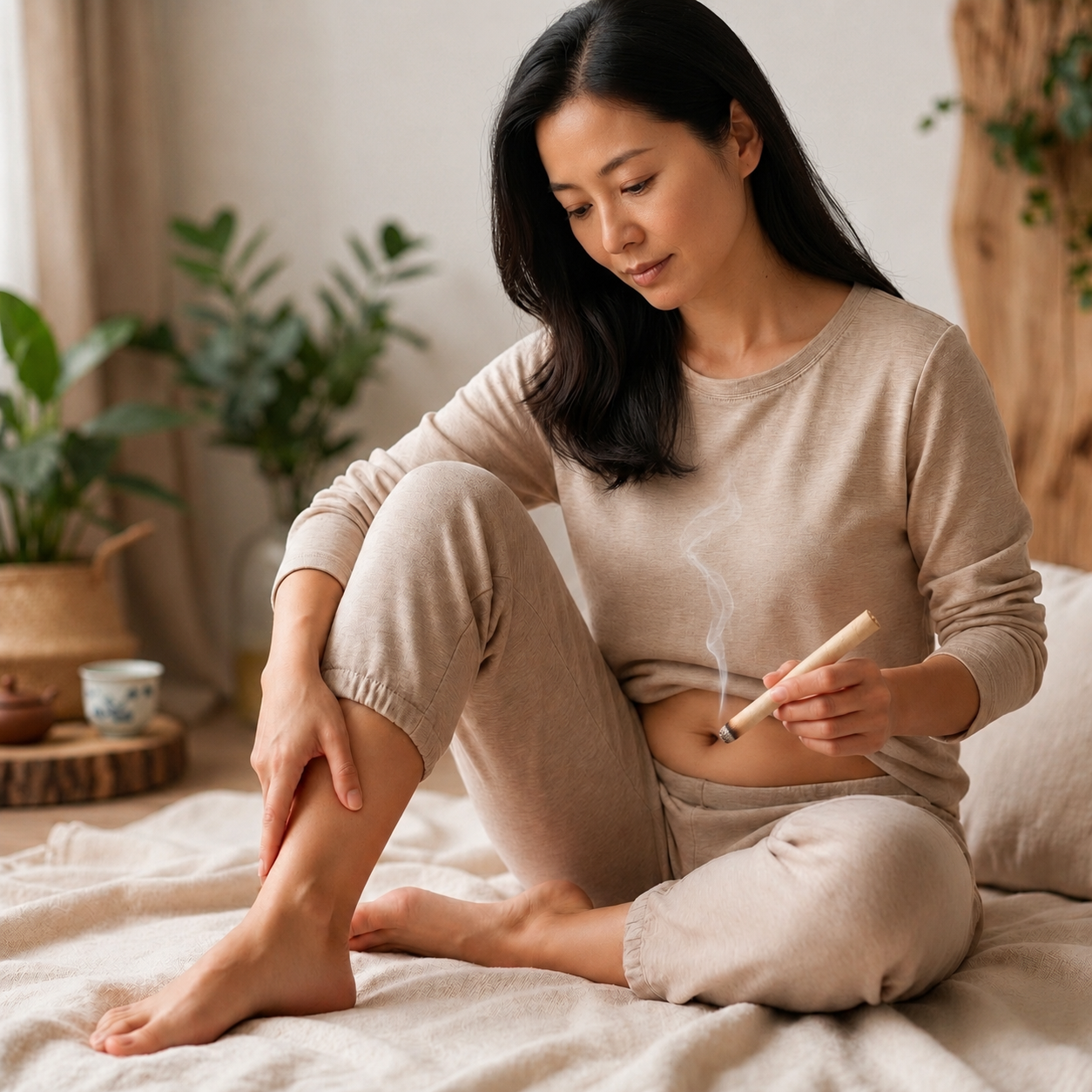 Say Goodbye to Period Pain: 7 Natural Acupressure and Moxibustion Points for Menstrual Cramps Relief