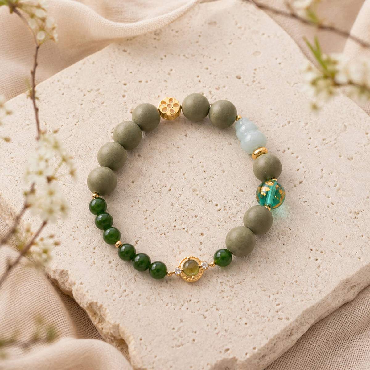 Z'AN WUXING Five Elements handmade incense bead bracelets inspired by traditional Chinese fragrance culture and the Five Elements of Wood, Fire, Earth, Metal and Water.