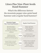 Litsea Plus Nine-Plant-Seeds Hand Hammer