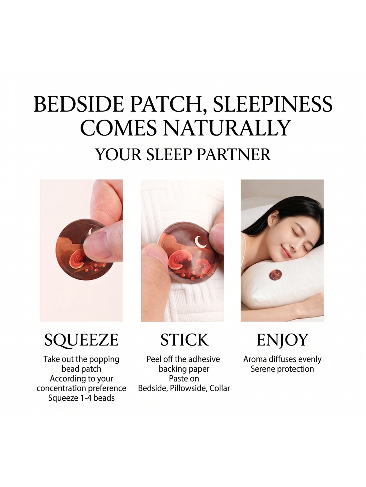 Z'AN Herblife Sour Jujube Seed Aroma Burst Sleep Patch