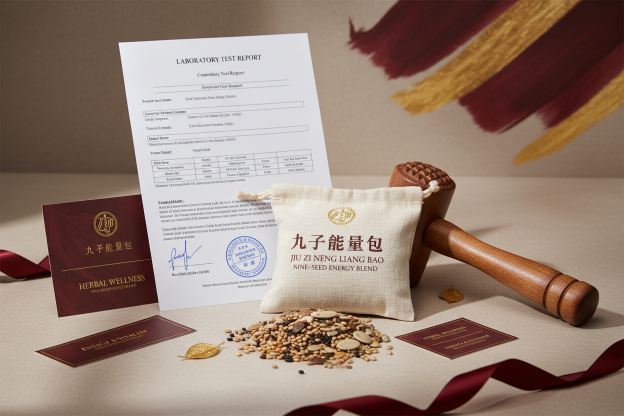 九子能量包与检测报告