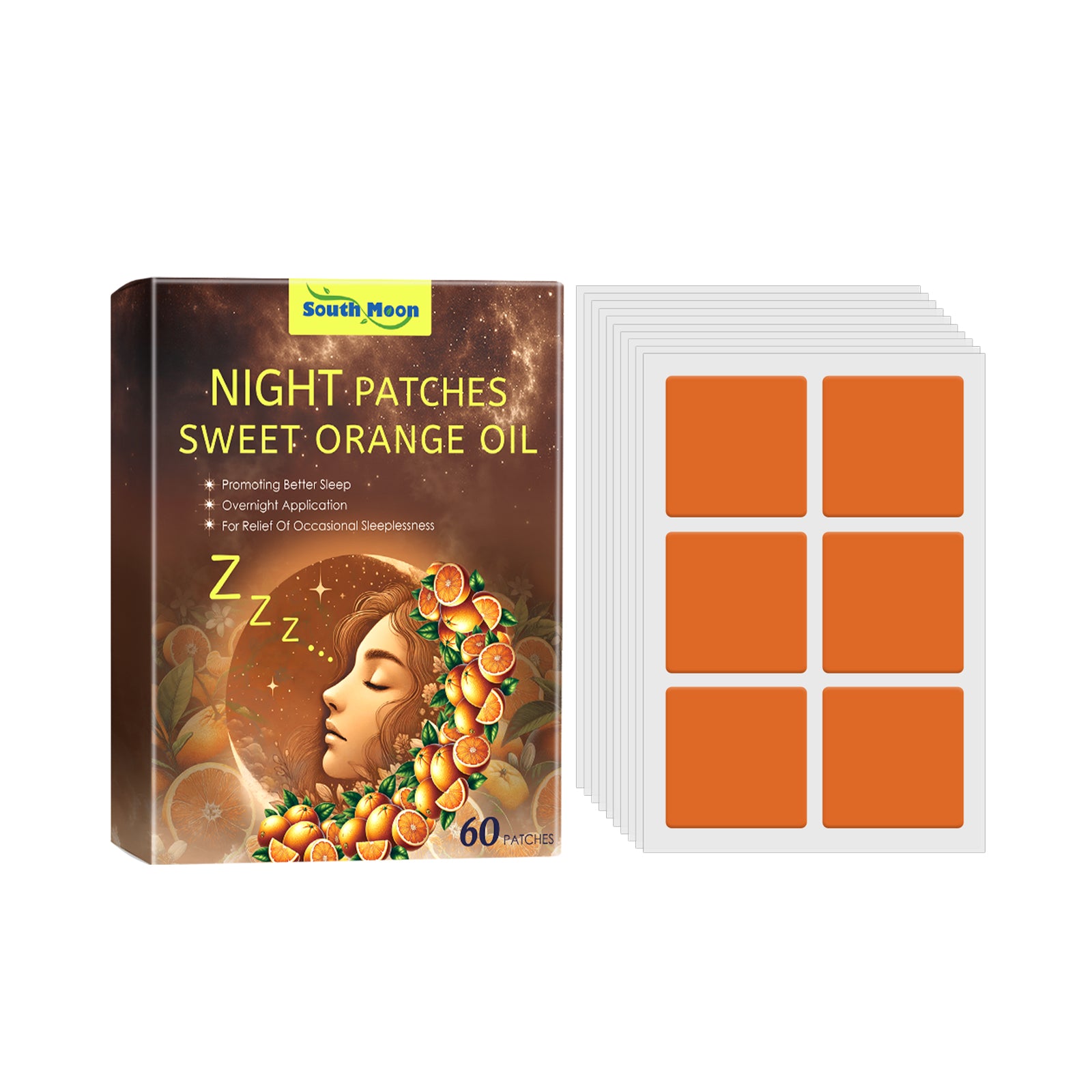 Natural Sweet Orange Sleep Patches - Deep Rest & Relaxation