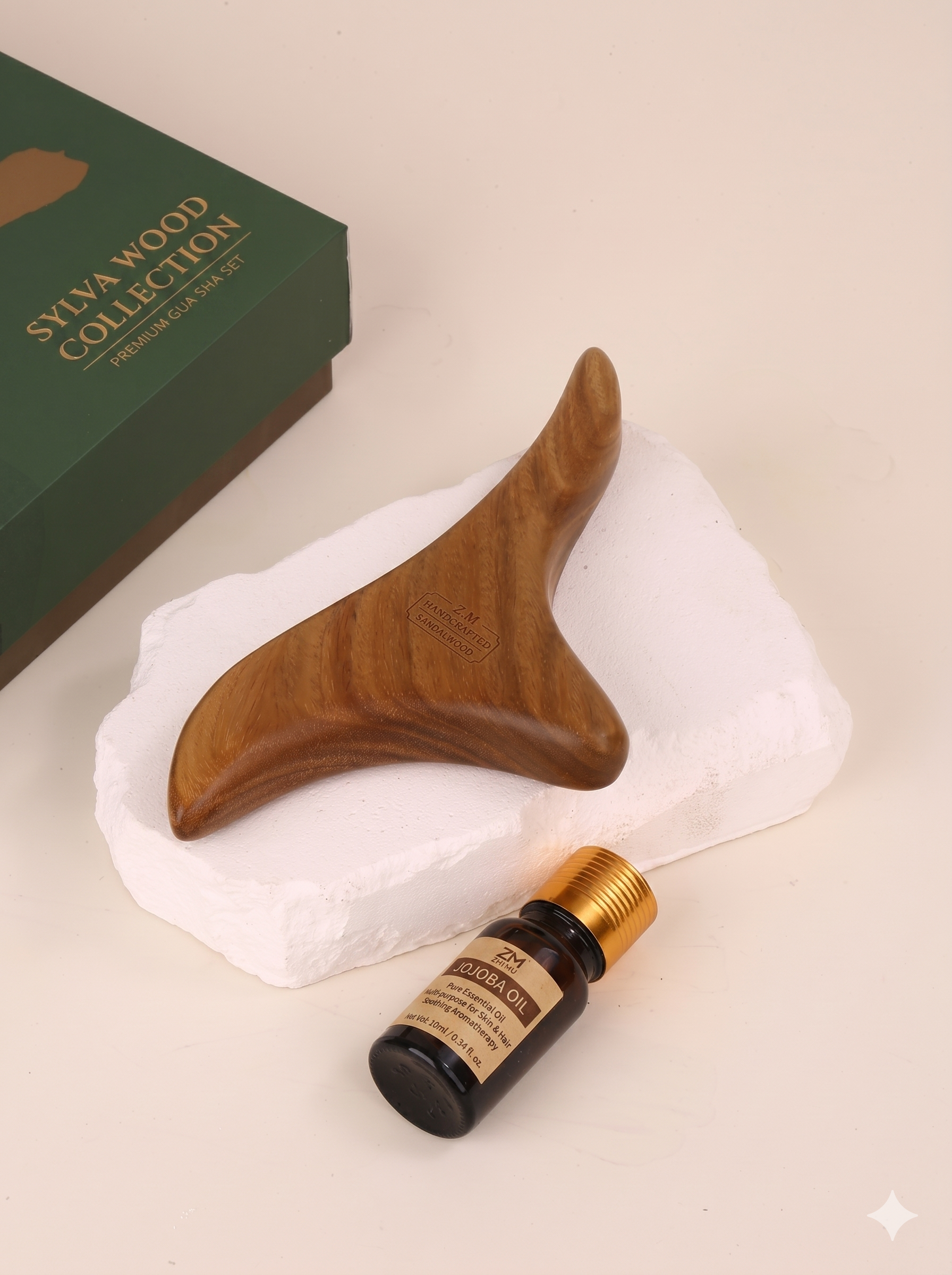 Sandalwood Sparrow Acupressure Tool