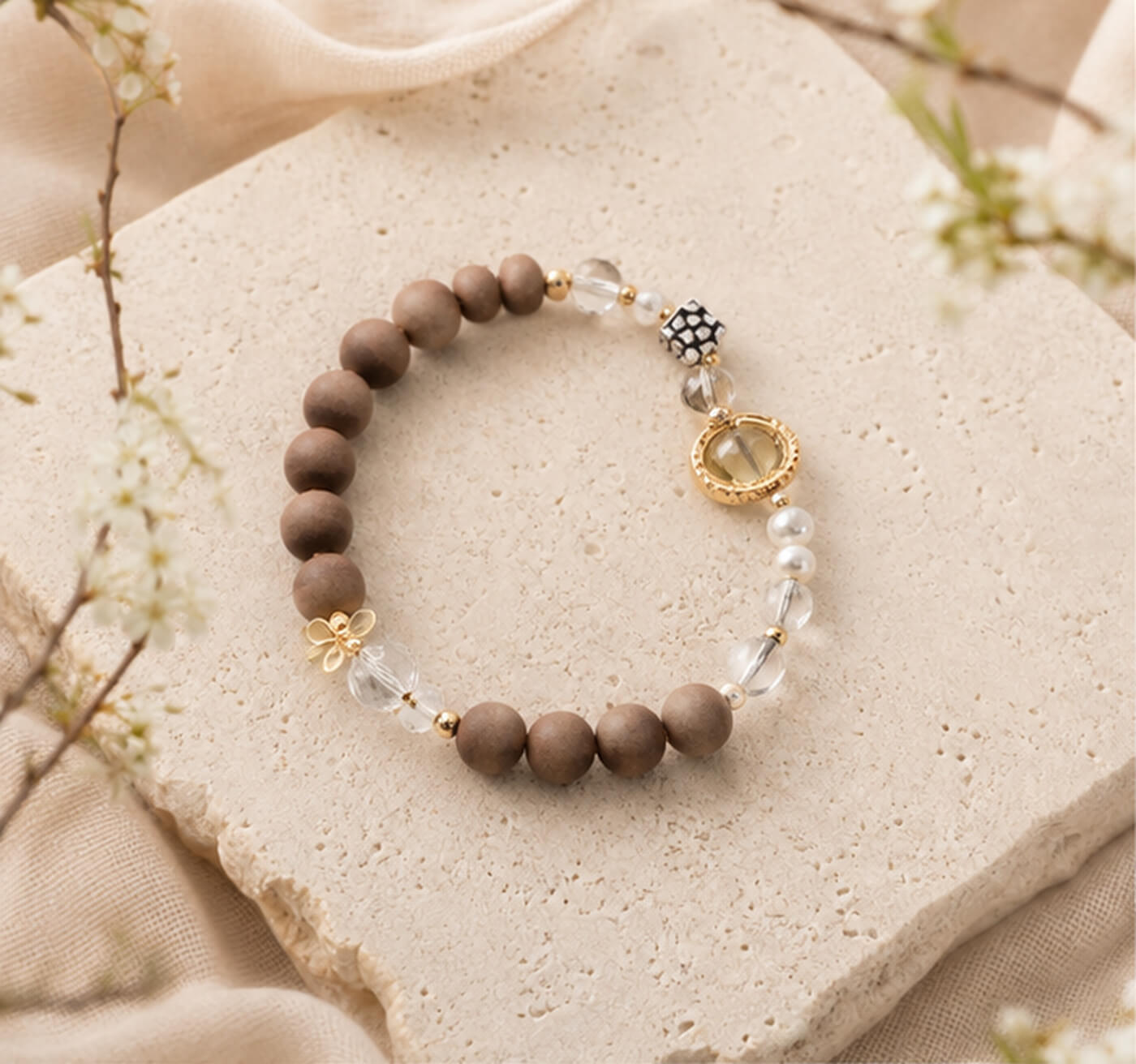 Z'AN WUXING Five Elements handmade incense bead bracelets inspired by traditional Chinese fragrance culture and the Five Elements of Wood, Fire, Earth, Metal and Water.