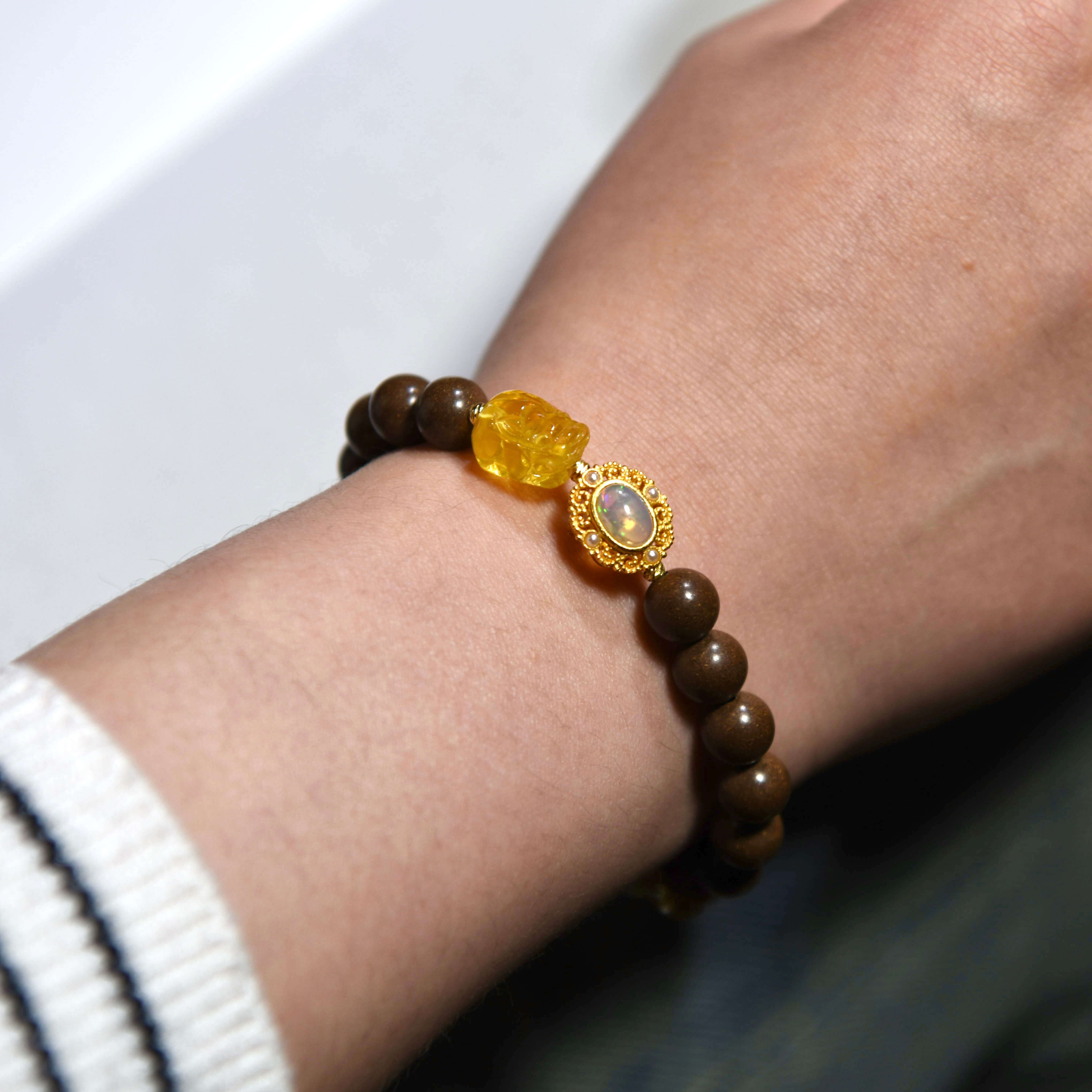 Z'AN WUXING Five Elements handmade incense bead bracelets inspired by traditional Chinese fragrance culture and the Five Elements of Wood, Fire, Earth, Metal and Water.