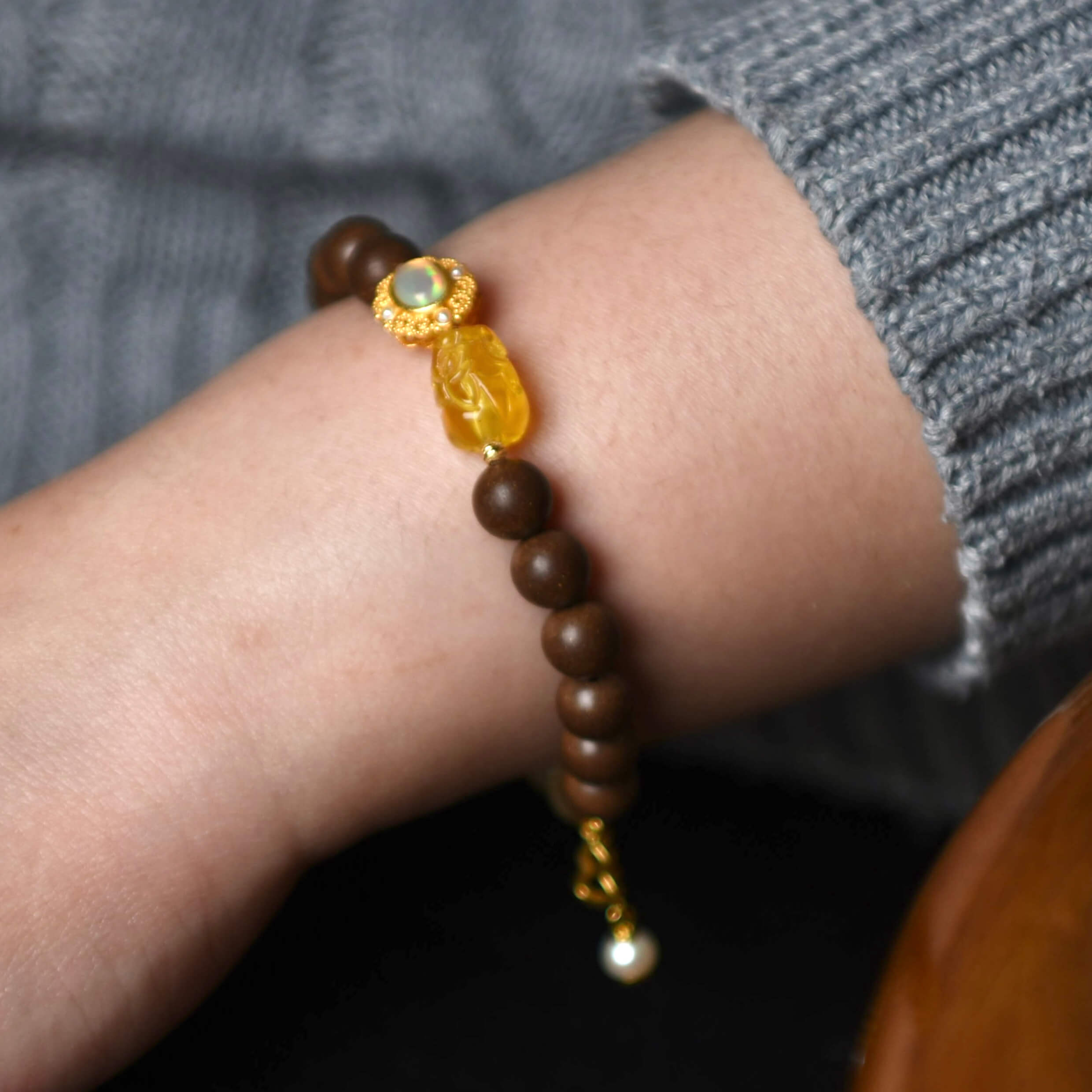 Z'AN WUXING Five Elements handmade incense bead bracelets inspired by traditional Chinese fragrance culture and the Five Elements of Wood, Fire, Earth, Metal and Water.
