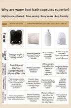 warm foot bath capsules