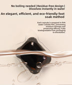 warm foot bath capsules