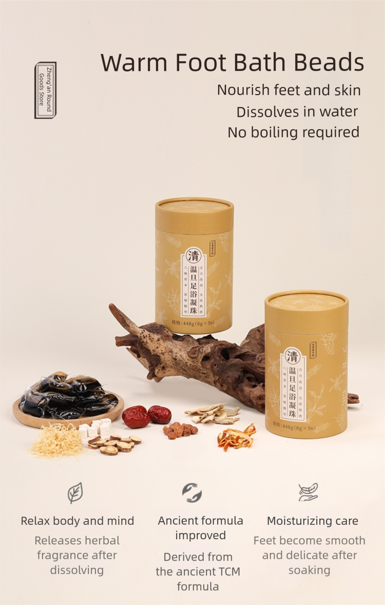 warm foot bath capsules